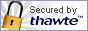 Secured by thawte
